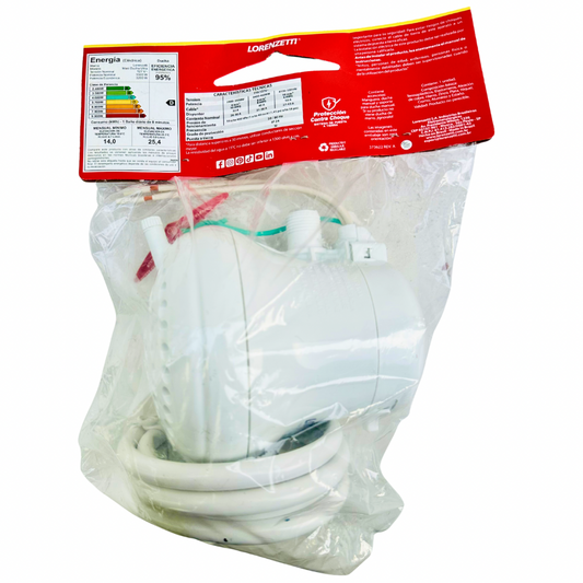 Ducha eléctrica Lorenzetti Maxi Ducha Ultra 127V 5500W con manguera y accesorios