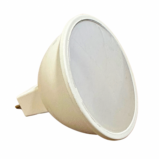 Bombilla LED MR16 5W luz cálida 3000K, 600 lúmenes