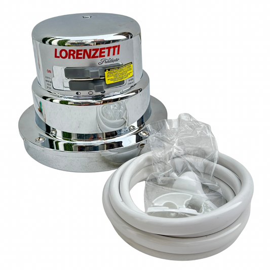 Ducha eléctrica Lorenzetti Tradição 4T cromada 220V 6800W con manguera y accesorios