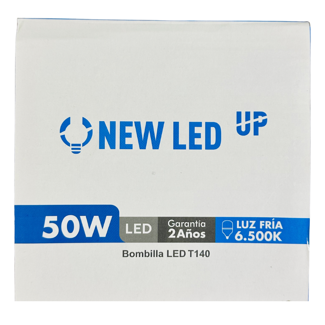 Bombilla LED 50W luz fría 6500K E27 New LED UP alta luminosidad