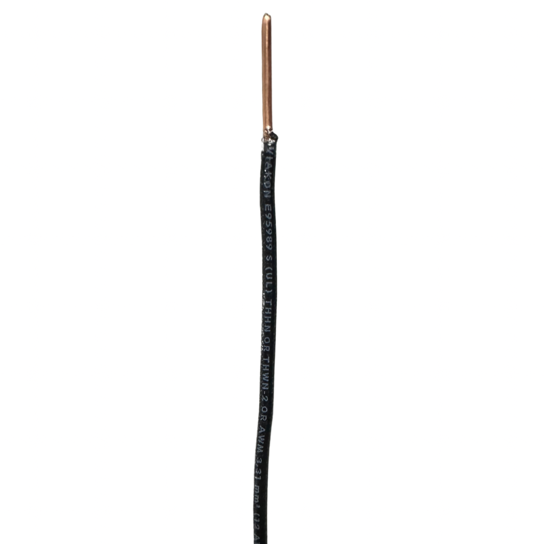 Alambre sólido THHN #12 AWG – Precio por metro