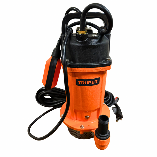 Bomba Sumergible Truper 1 HP para Agua Limpia