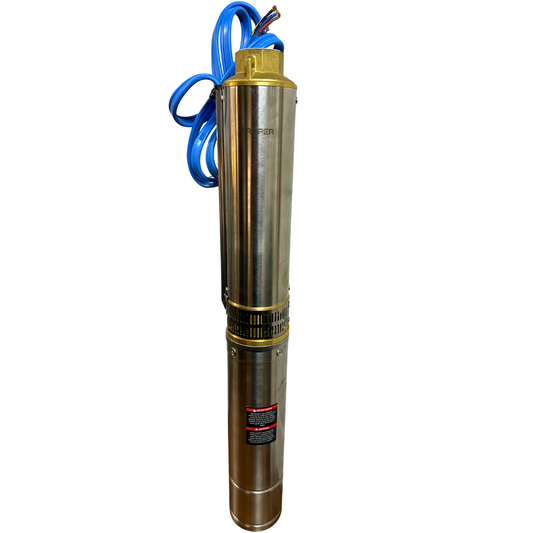 Bomba Sumergible Tipo Bala 1 HP para Pozo – TRUPER BOS-1LM