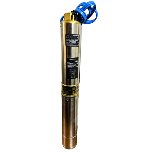 Bomba Sumergible Tipo Bala 1 HP para Pozo – TRUPER BOS-1LM