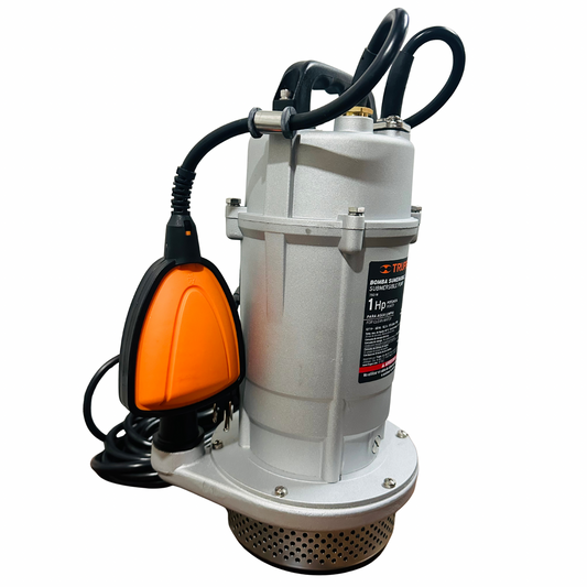 Bomba Sumergible Truper 1 HP para Agua Limpia