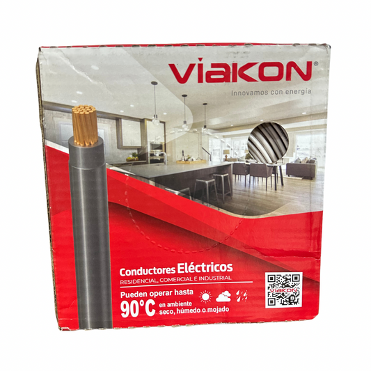 Cable THHN 12 AWG VIAKON – venta por metro