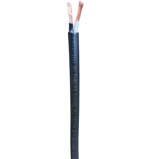 Cable eléctrico flexible TSJ 2x12 AWG 100% cobre (Phelps Dodge)