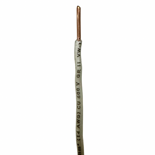 Alambre sólido calibre 14 AWG Viakon 100% cobre