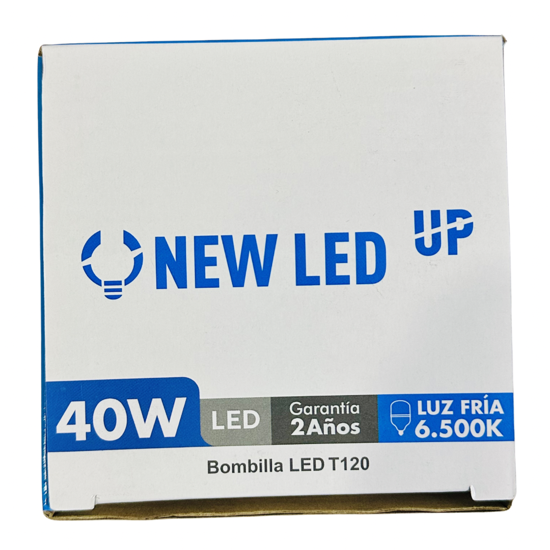 Bombilla LED 40W luz fría 6500K E27 New LED UP alta potencia