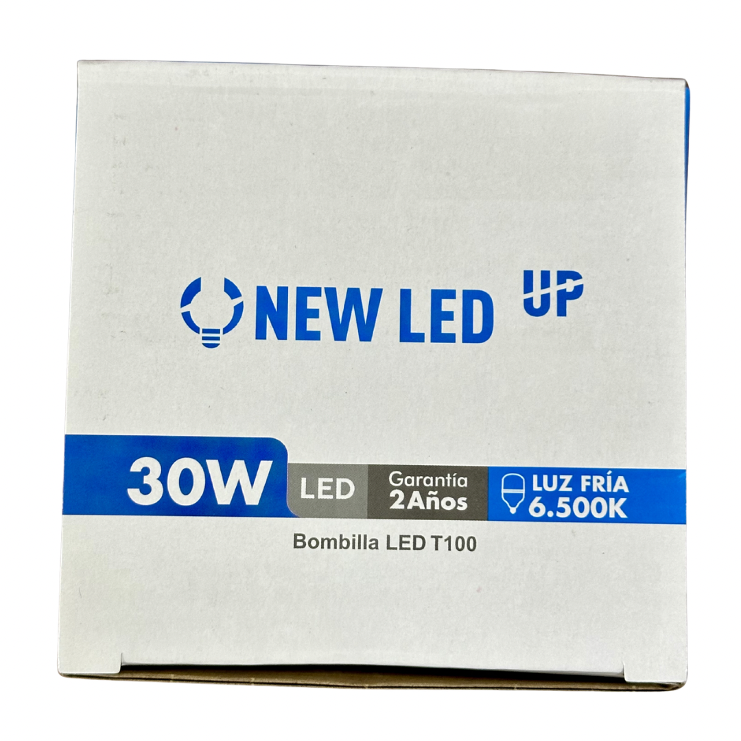 Bombilla LED 30W luz fría 6500K E27 New LED UP alta potencia