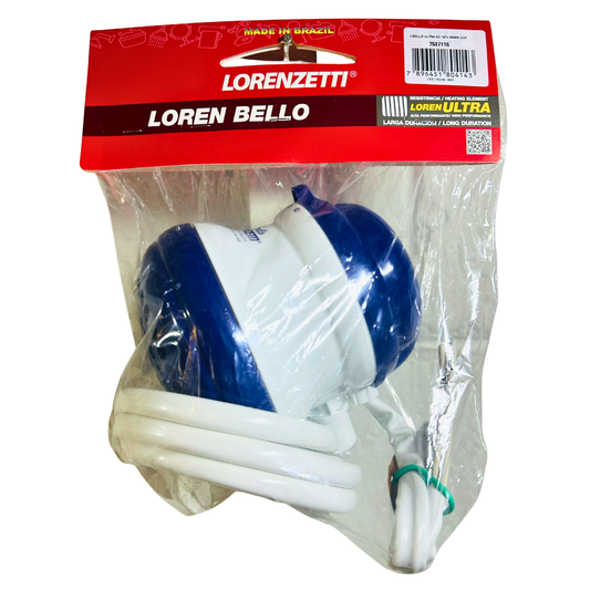 Ducha eléctrica Lorenzetti Loren Bello Ultra 127V 5500W con manguera ducha manual y accesorios