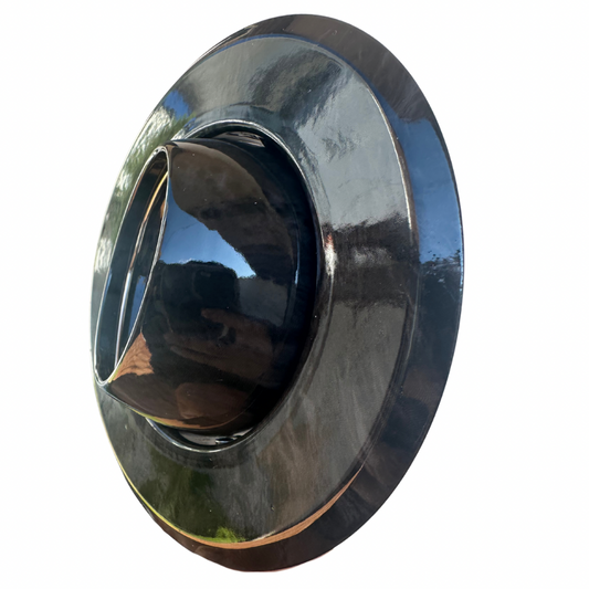 Ojo de buey empotrable Acari acabado madera TecnoLite diámetro 120 mm
